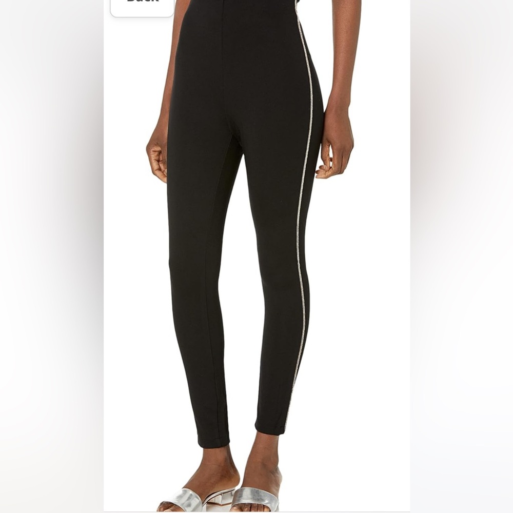 NWT Zara-Black skinny stretch Legging.